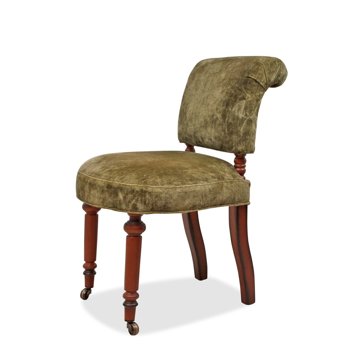 Pair of John Derian for Cisco Brothers Leaf Chair with Fruitwood Frame Finish