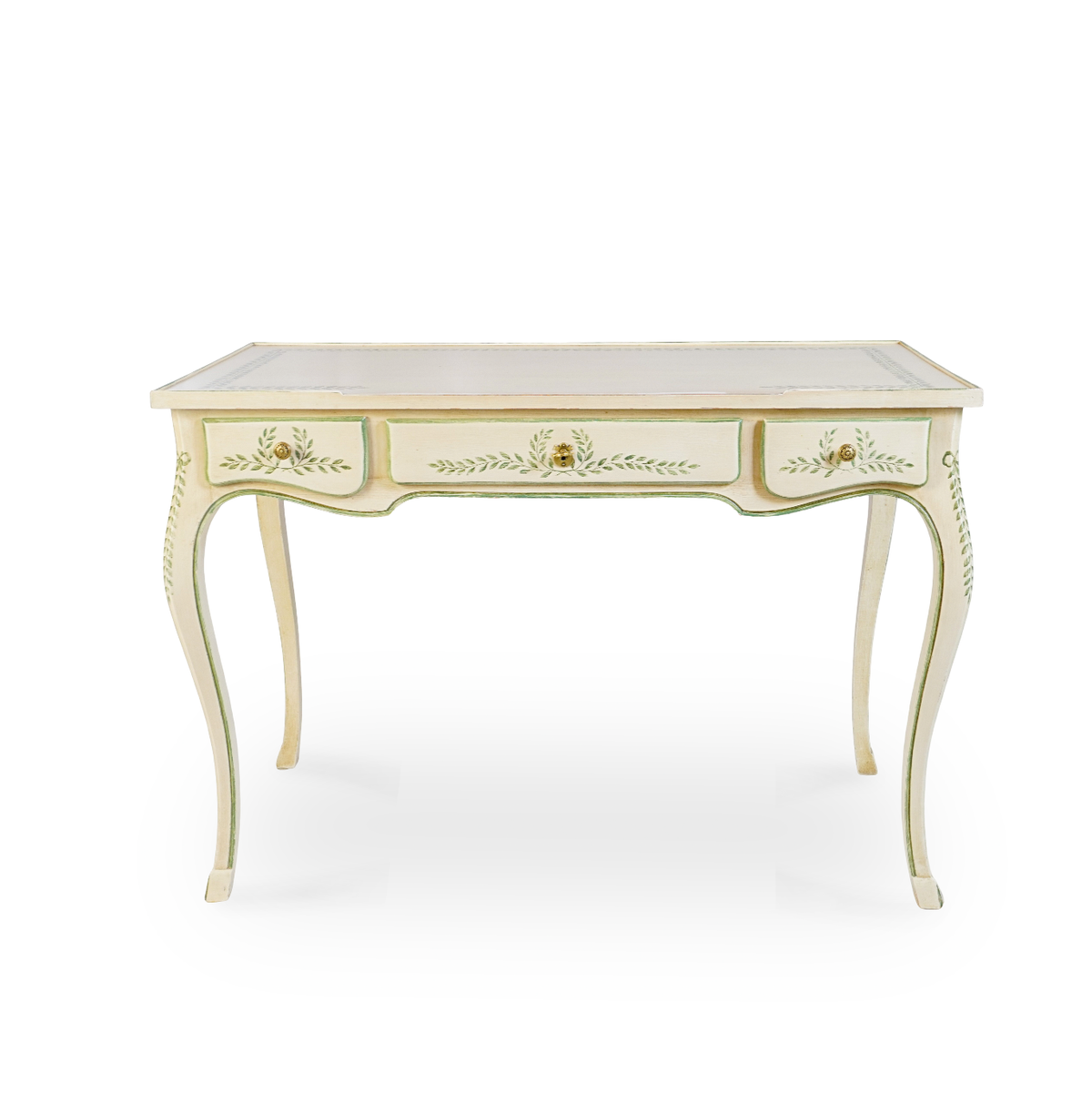 Julia Gray Hand Painted Louis XV Desk