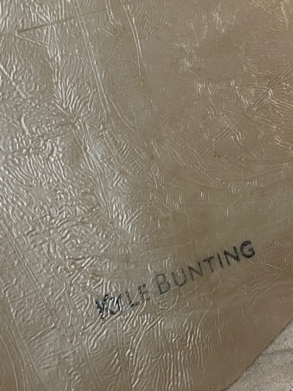 Kyle Bunting Cowhide Carpet (9 ft x 7 ft 10 in)