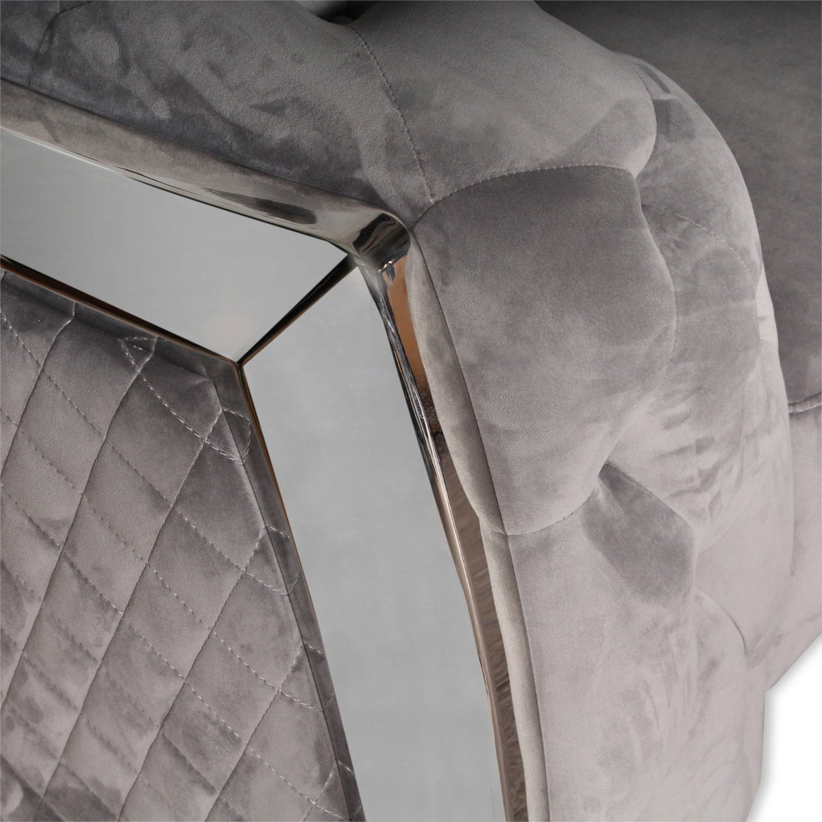 MASSIMO SILVER Loveseat by Roberto Grassie