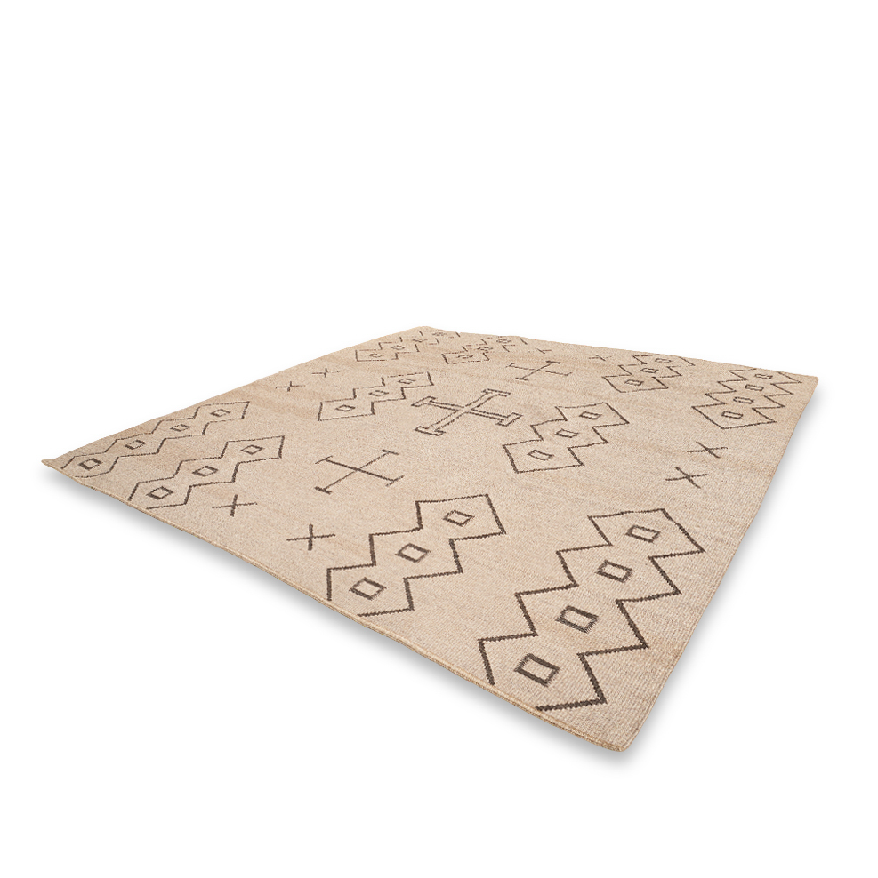 Merida Handweave Sisal and Suede Carpet by Ashe + Leandro