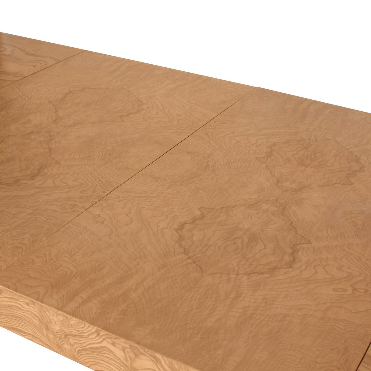 Milo Baughman Olivewood Double Extension Dining Table C1970s