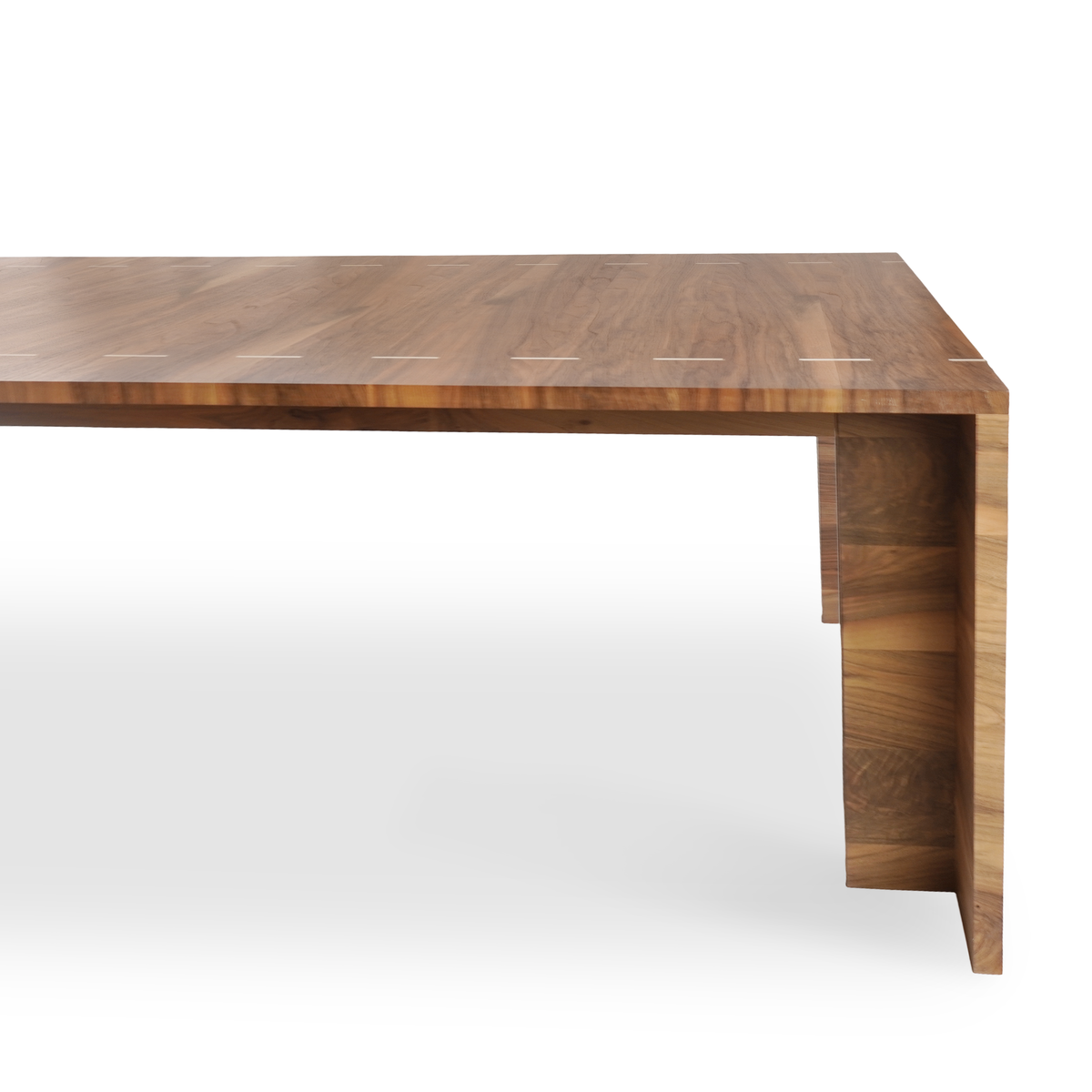 Modern Rosewood Dining Table with Inlay (2 Available)