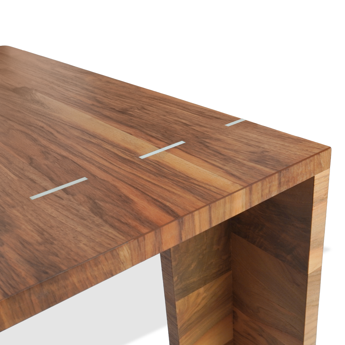 Modern Rosewood Dining Table with Inlay (2 Available)