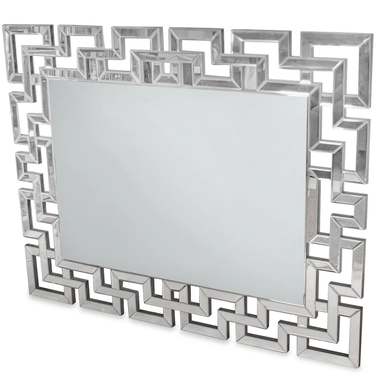 Modern Greek Key Mirror