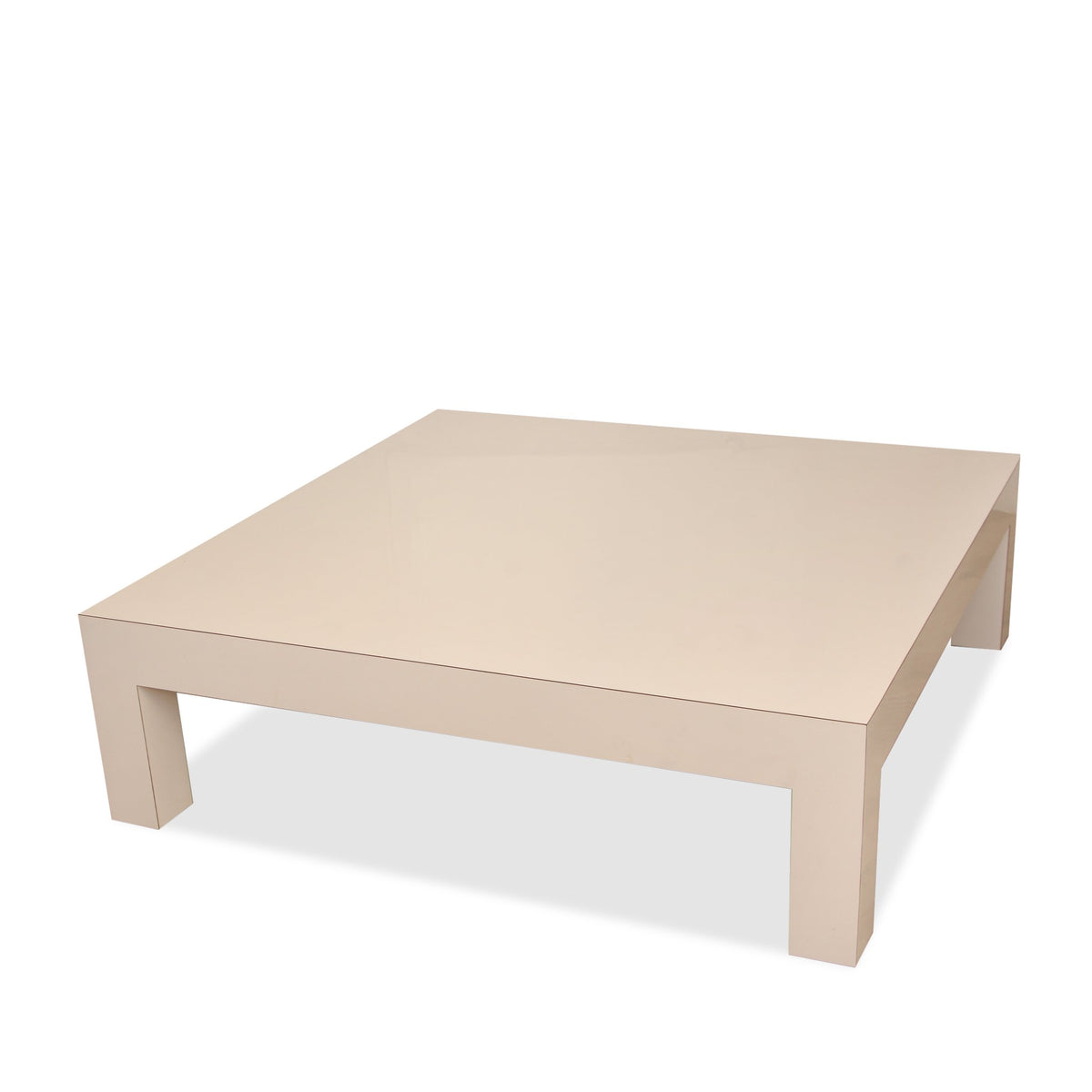 Modern Laminate Parsons Coffee Table