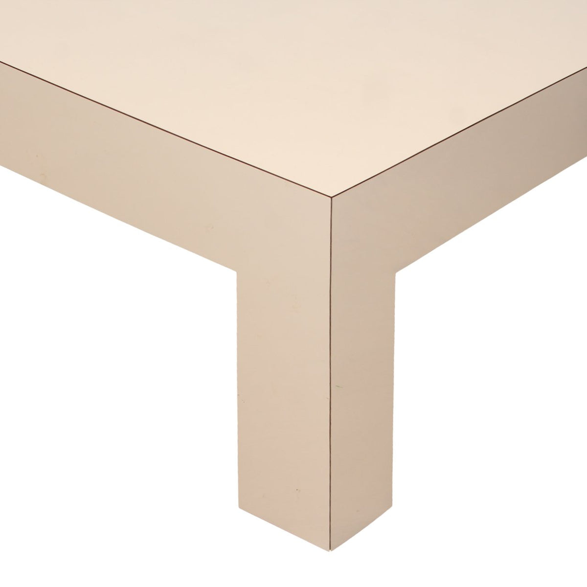 Modern Laminate Parsons Coffee Table