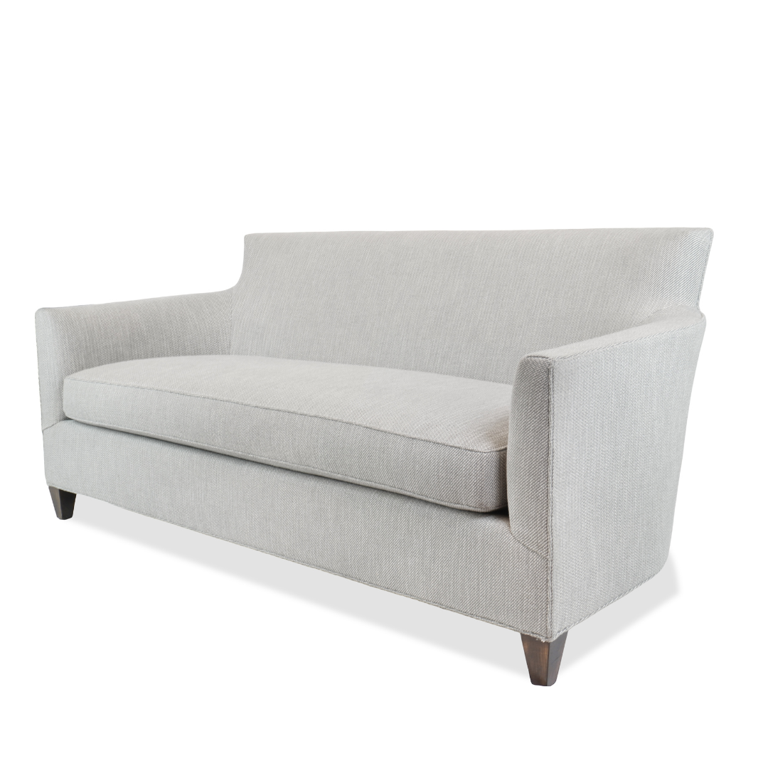 Newly Upholstered Modern Loveseat