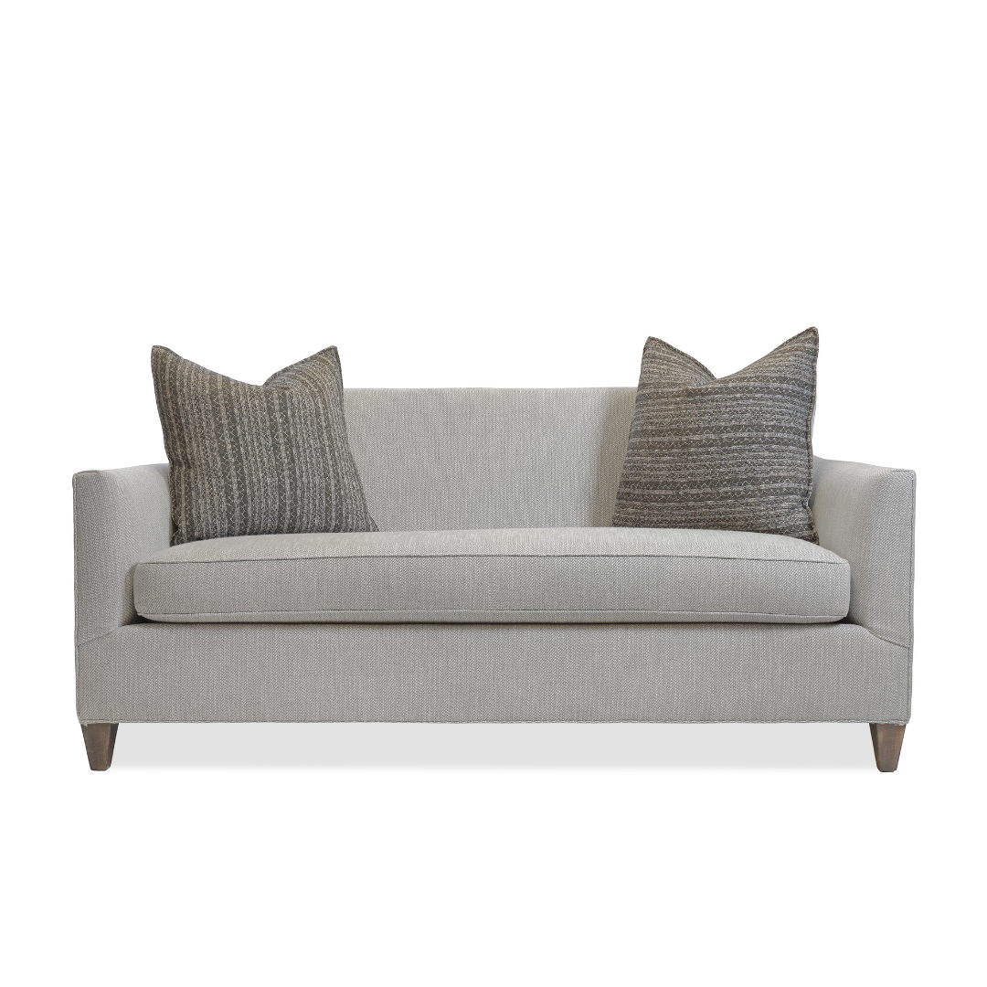Newly Upholstered Modern Loveseat