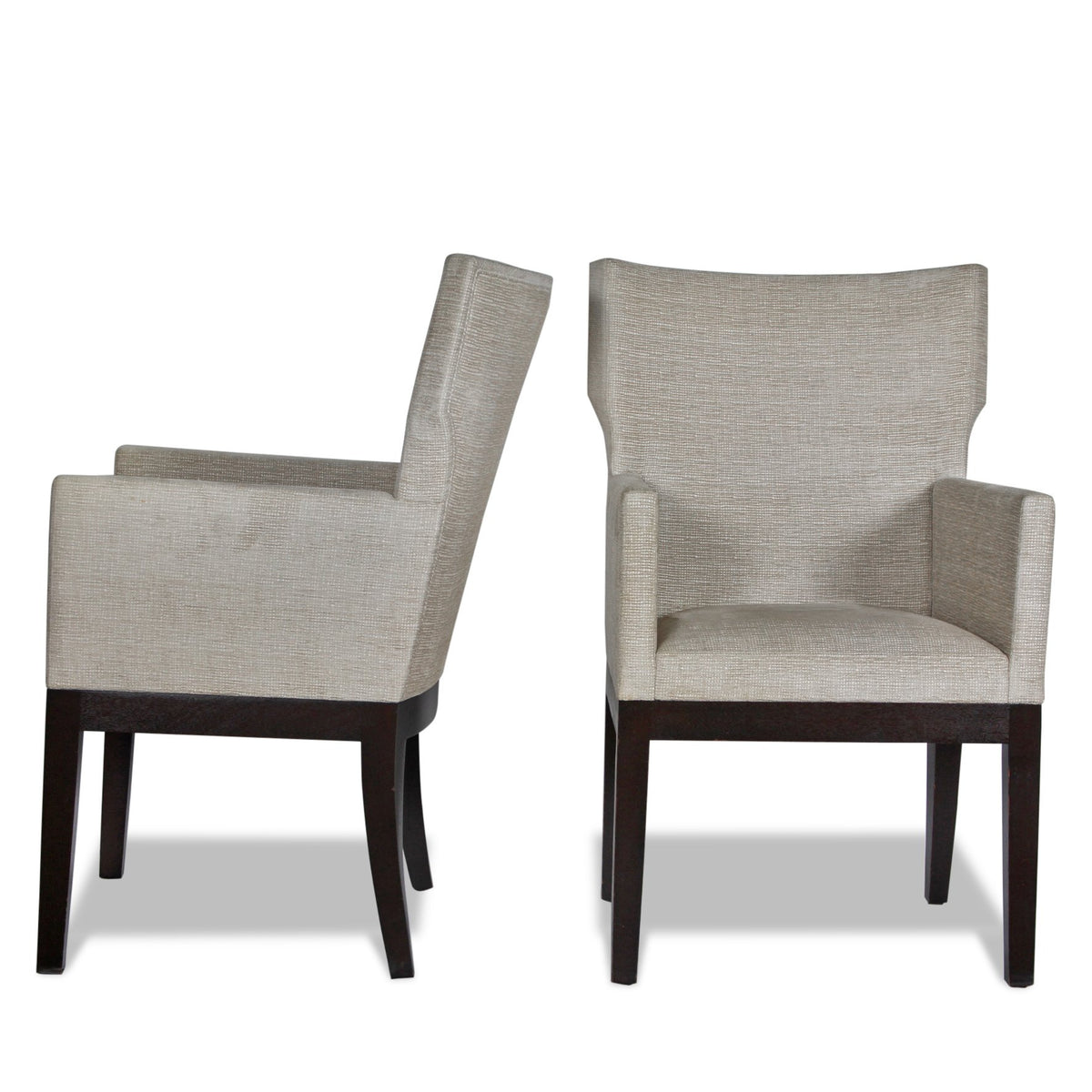 Pair of Christian Liaigre Barbuda Armchairs from Holly Hunt