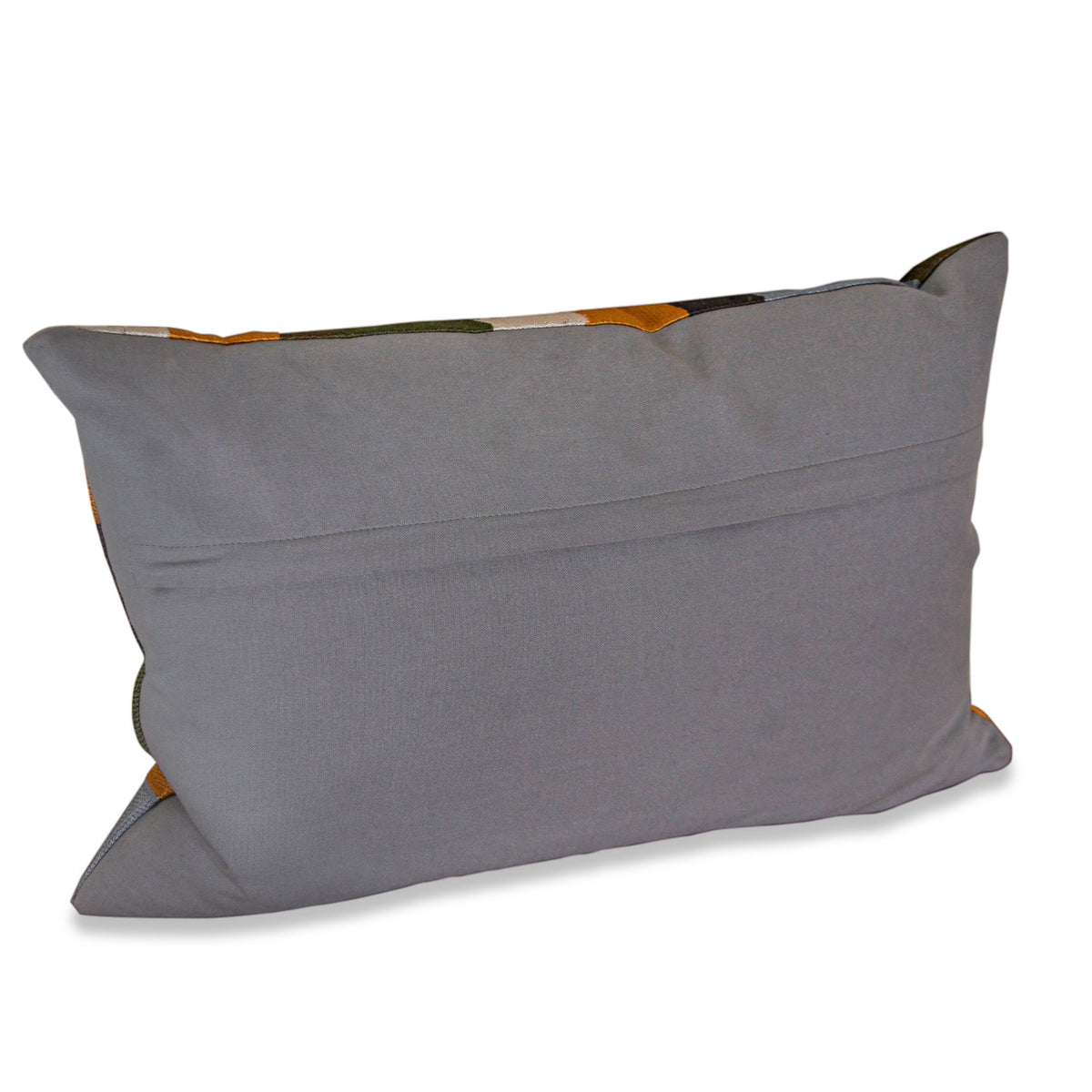 Pair of Patched Lumbar Pillows from R&B