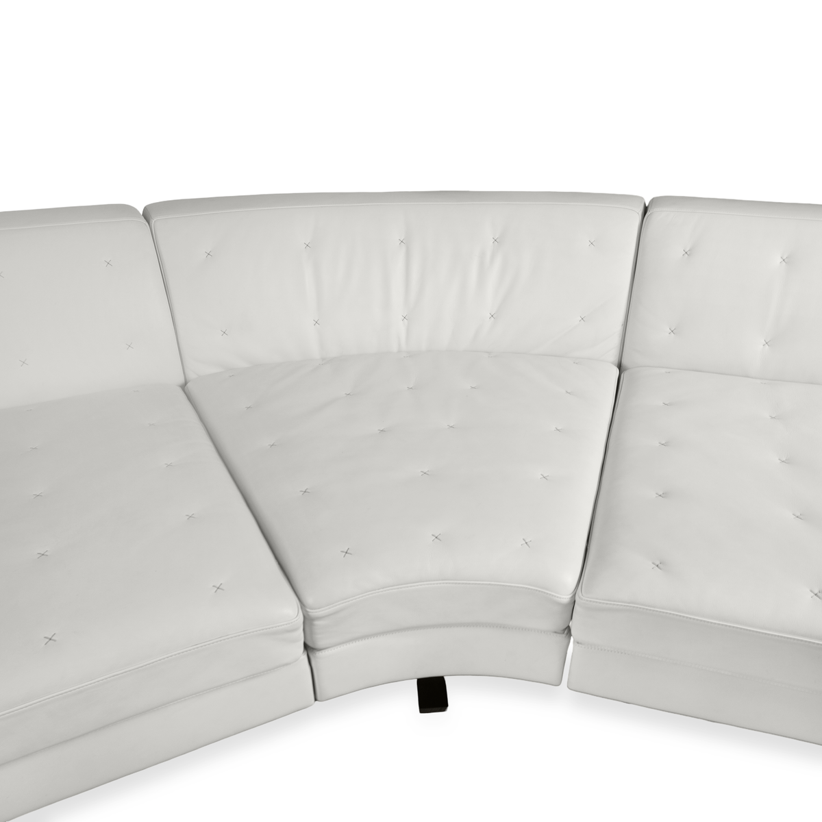 Poltrona Frau Kennedee Sectional Sofa with Ottoman by Jean-Marie Massaud