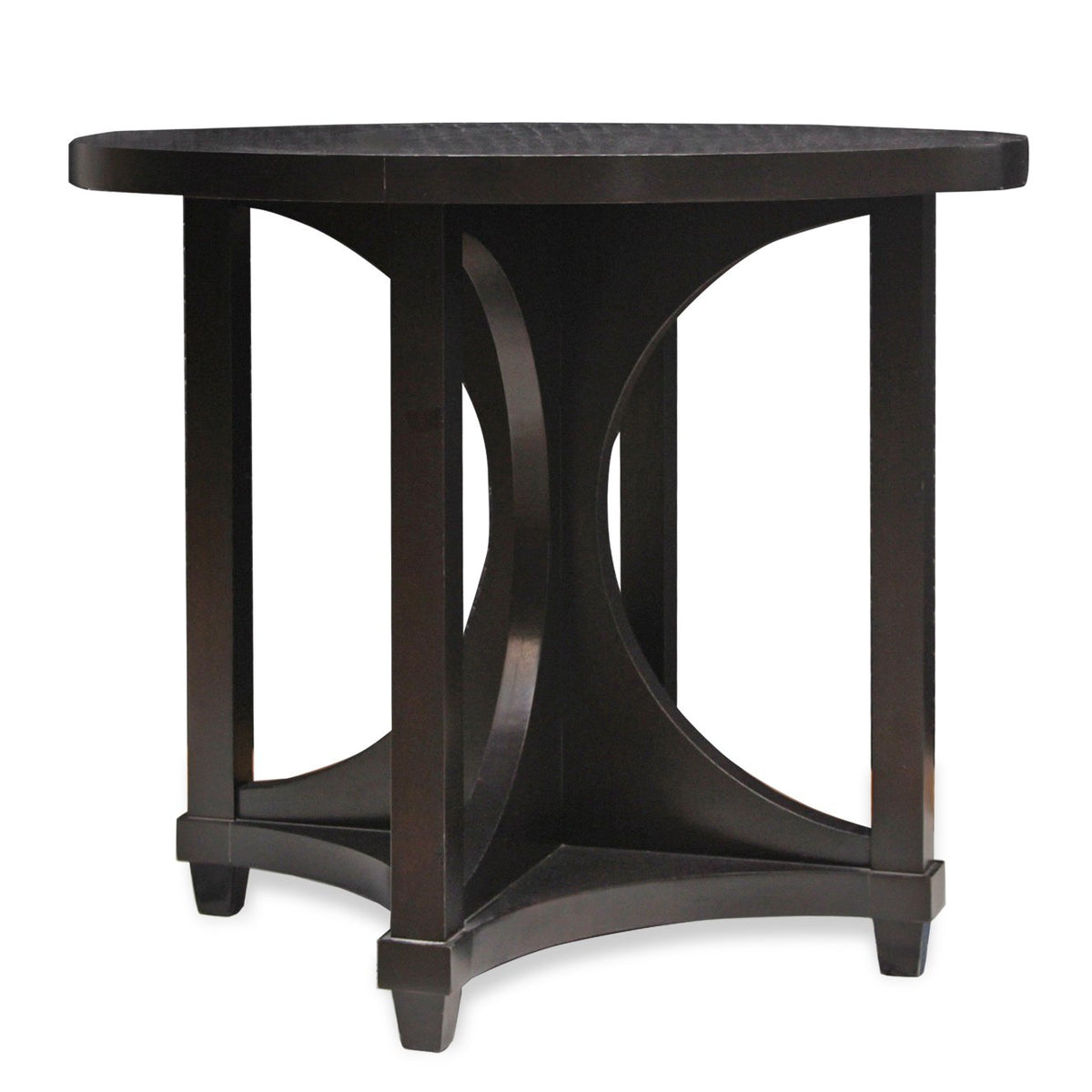 Rare Heliotrope Sculptural End Table from Newman Studio Inc