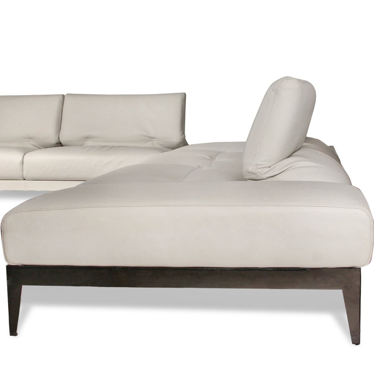 Roche Bobois Leather Connexe Corner Composition Sectional Sofa