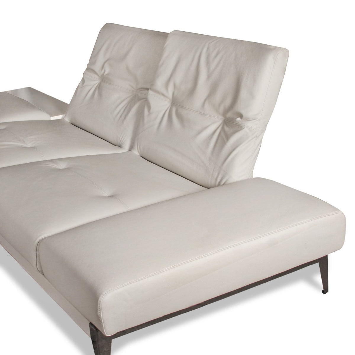 Roche Bobois Leather Connexe Corner Composition Sectional Sofa