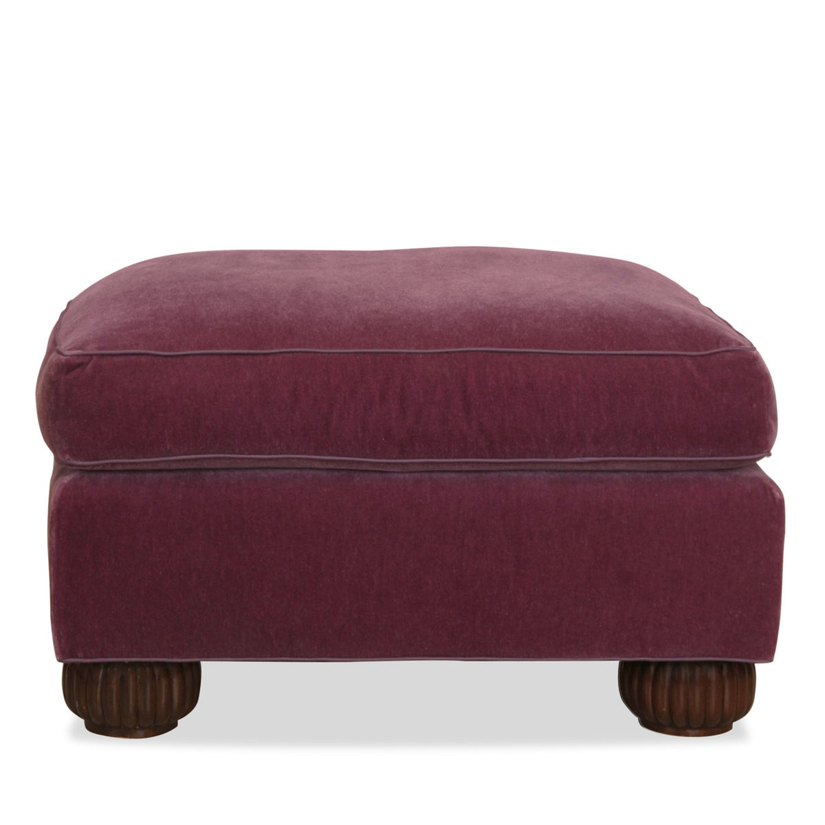 Rose Tarlow Melrose House Ottoman in the style of Émile-Jacques Ruhlmann