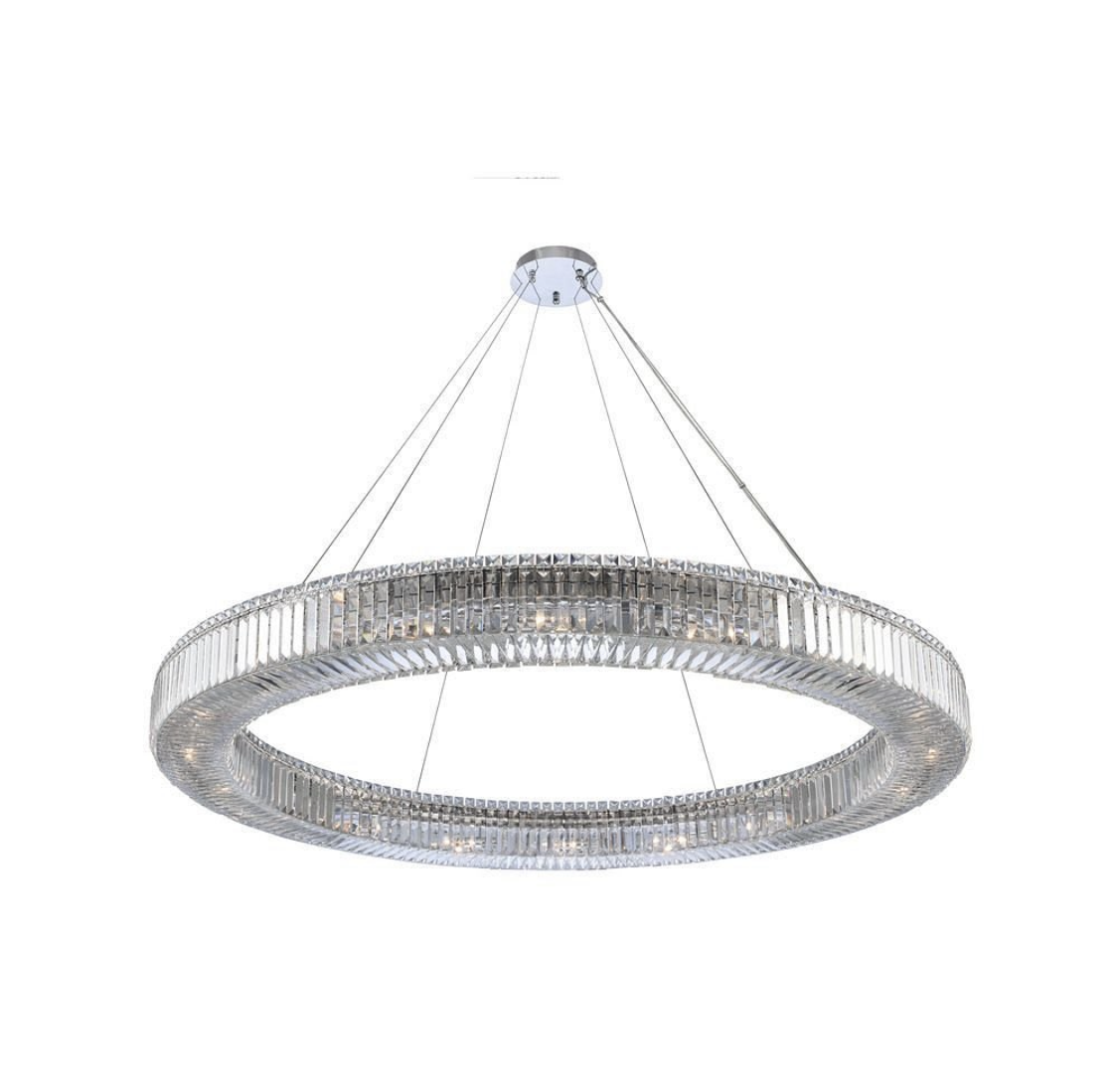 Custom Crystal Chandelier from Germany (2 Available)