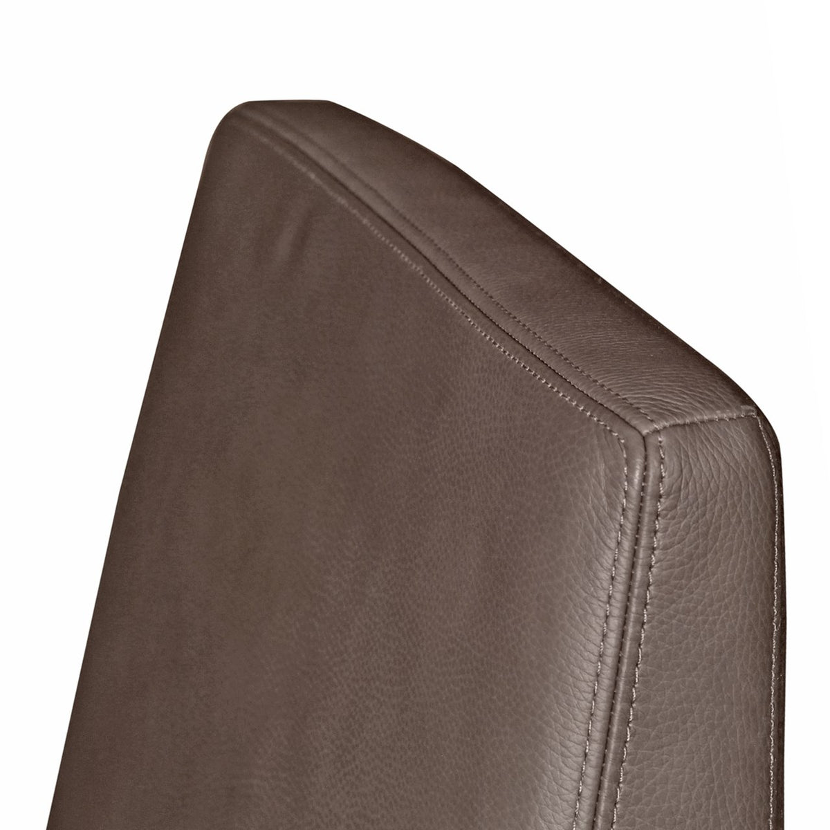 Set of 3 Emery Leather Dining Side Chairs
