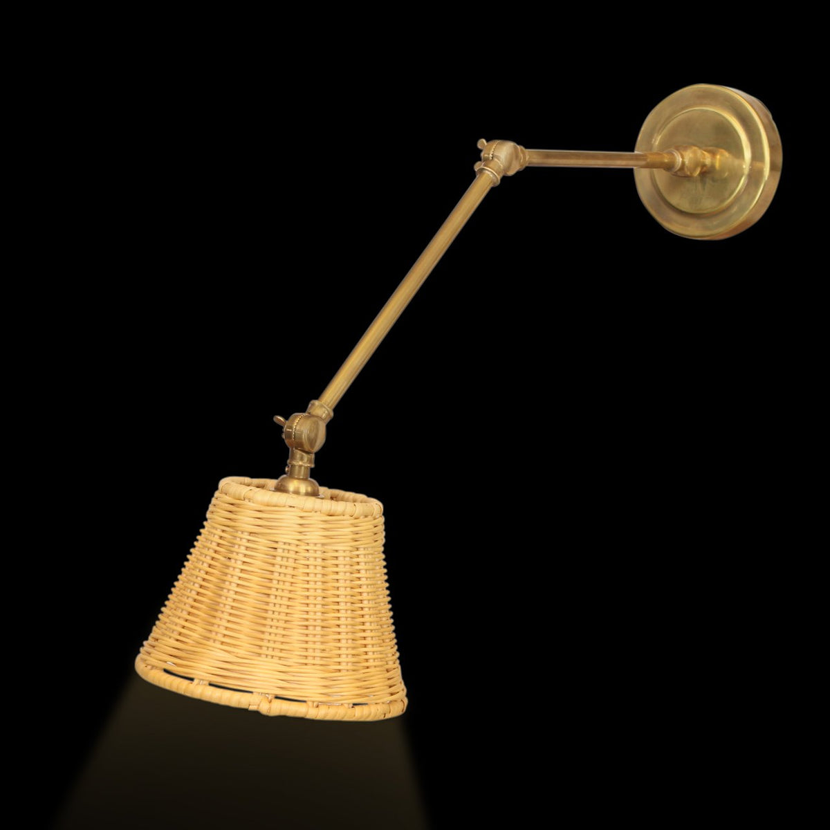Soane Britain Brass The Parrett Swivel Wall Light (New Condition)