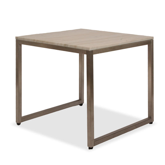 Vicente Wolf Custom Marble Cocktail Side Table