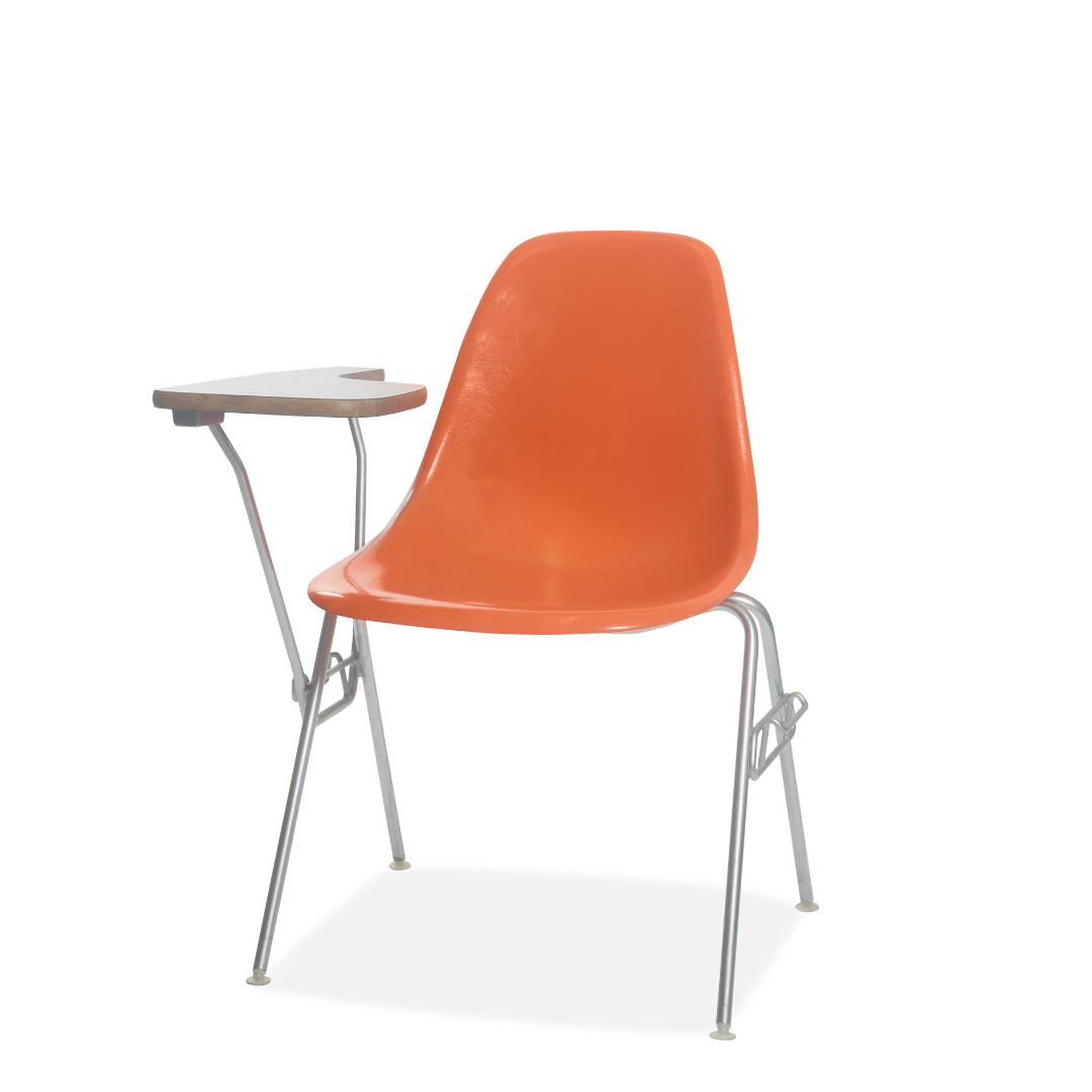 Vintage Herman Miller Shell Chair with Table