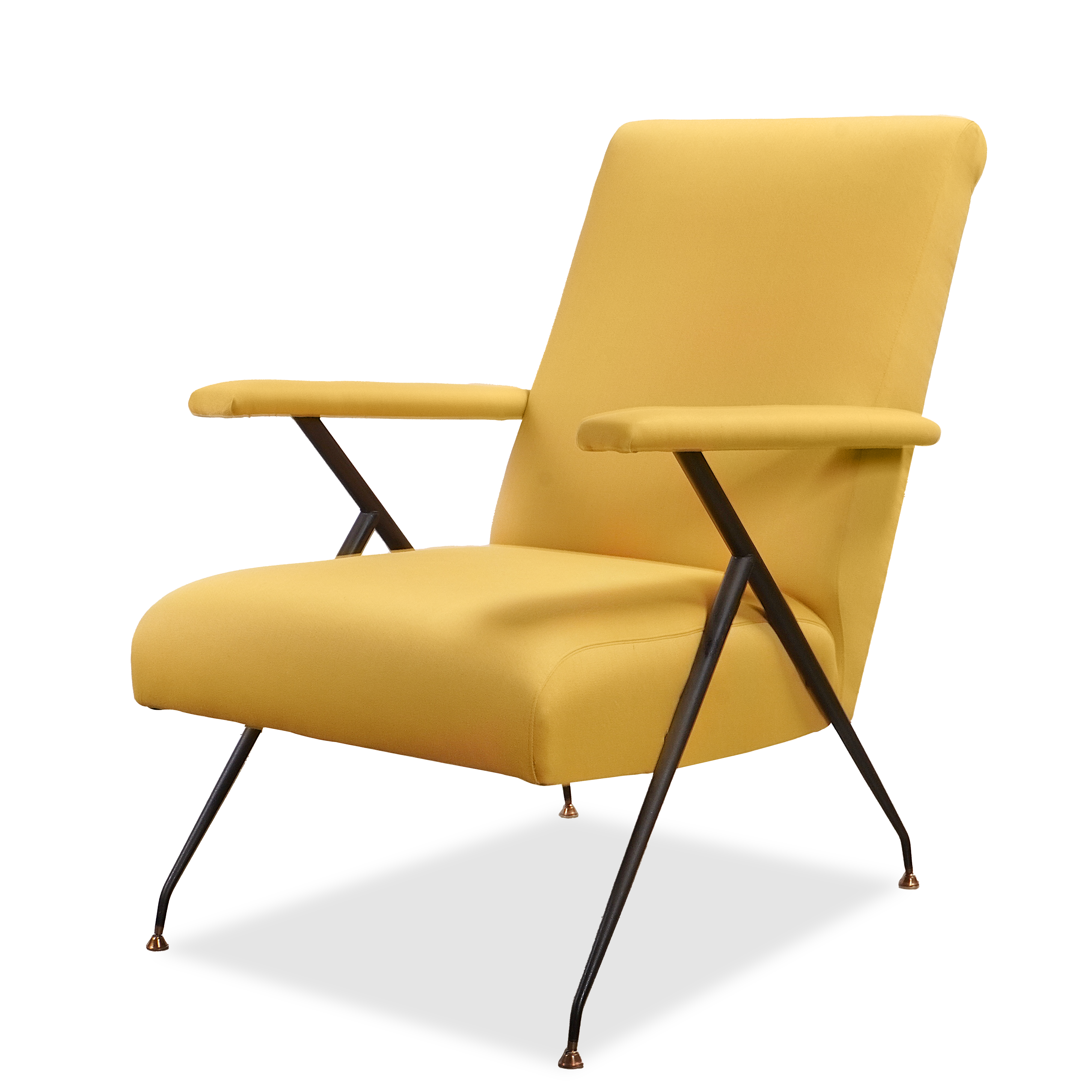 Vintage Mid Century Italian Gio Ponti Style Armchair – Resiklo