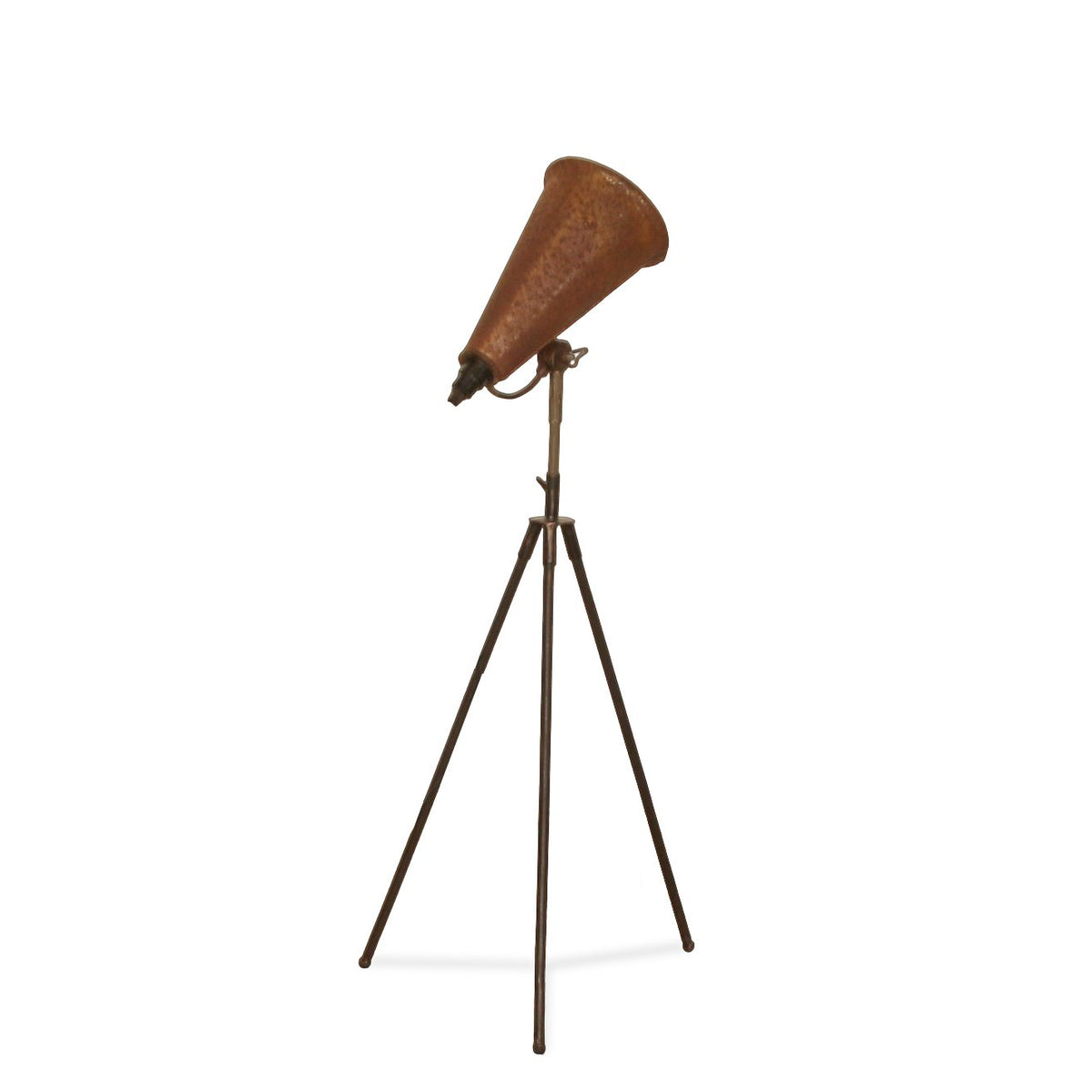 Vintage Industrial Tripod Lamp Spotlight