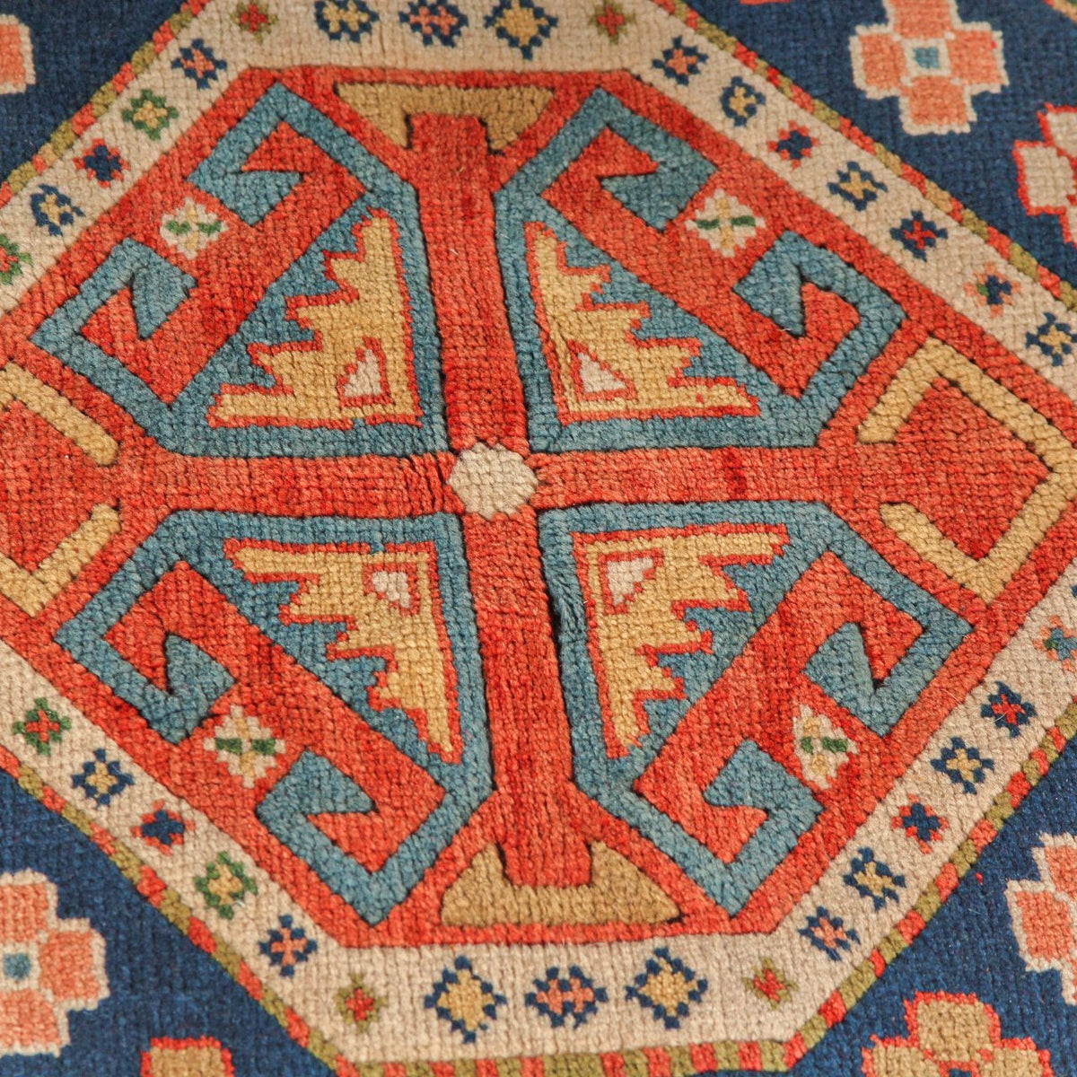 Vintage Shirvan Carpet (4 ft 3 in x 5 ft 16 in)