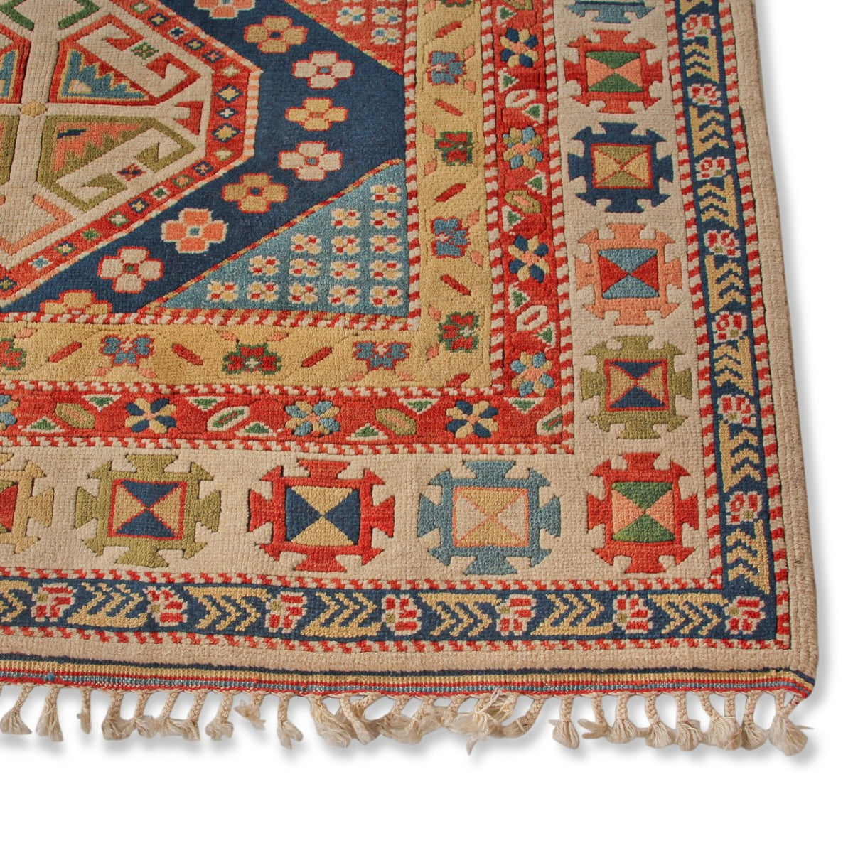 Vintage Shirvan Carpet (4 ft 3 in x 5 ft 16 in)