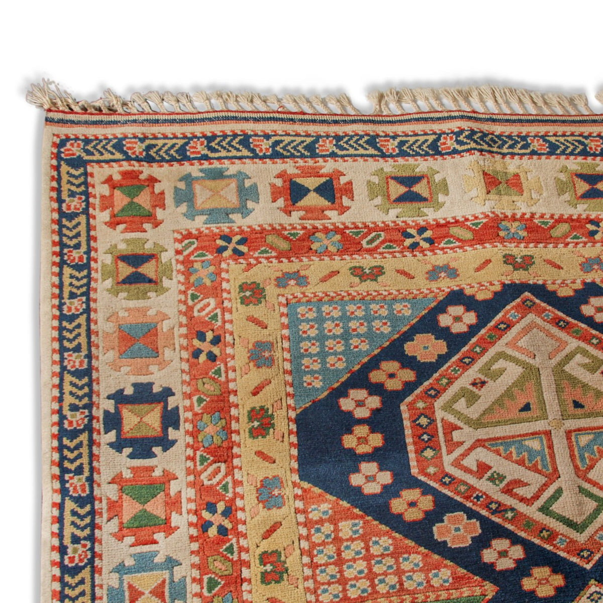 Vintage Shirvan Carpet (4 ft 3 in x 5 ft 16 in)