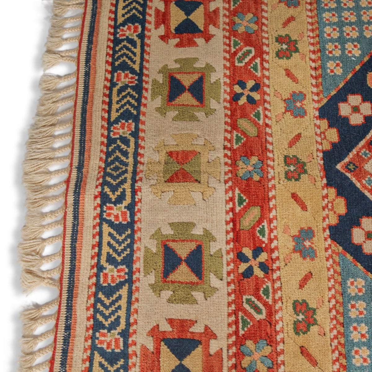 Vintage Shirvan Carpet (4 ft 3 in x 5 ft 16 in)