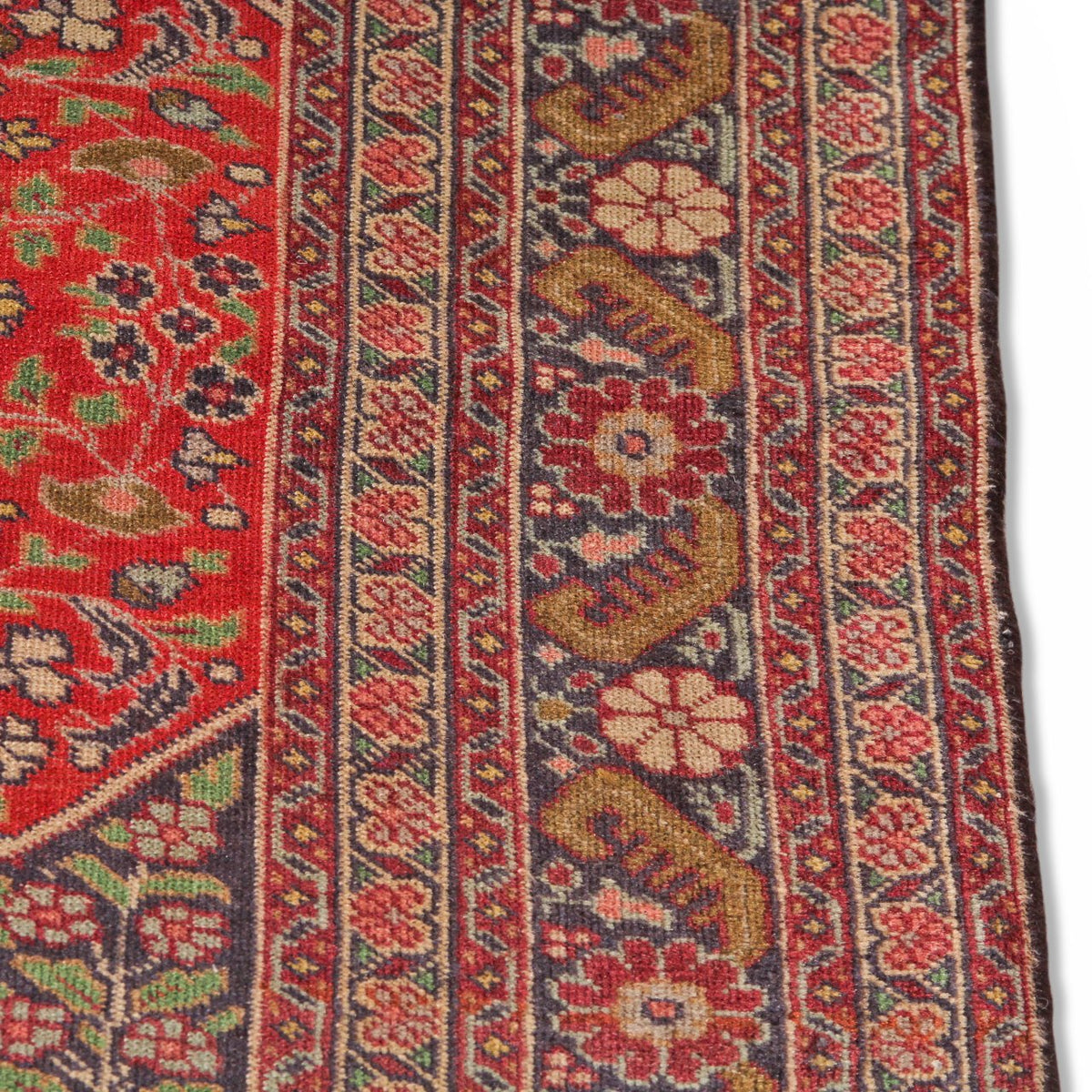 Vintage Dabir Kashan Kork Carpet (3 ft 11 in x 5 ft 2 in)