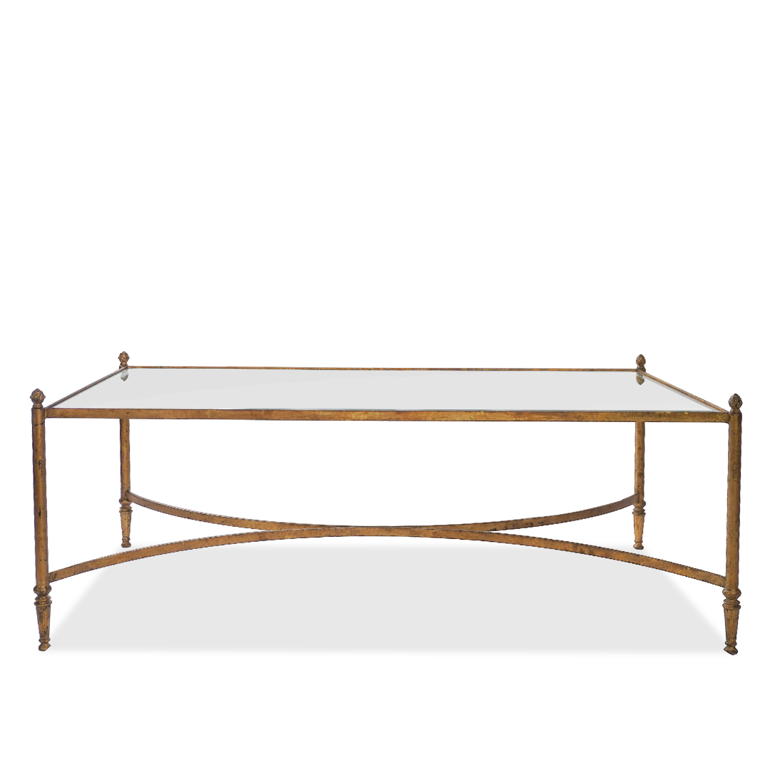 Maison Bagues Style Gilded Coffee Table