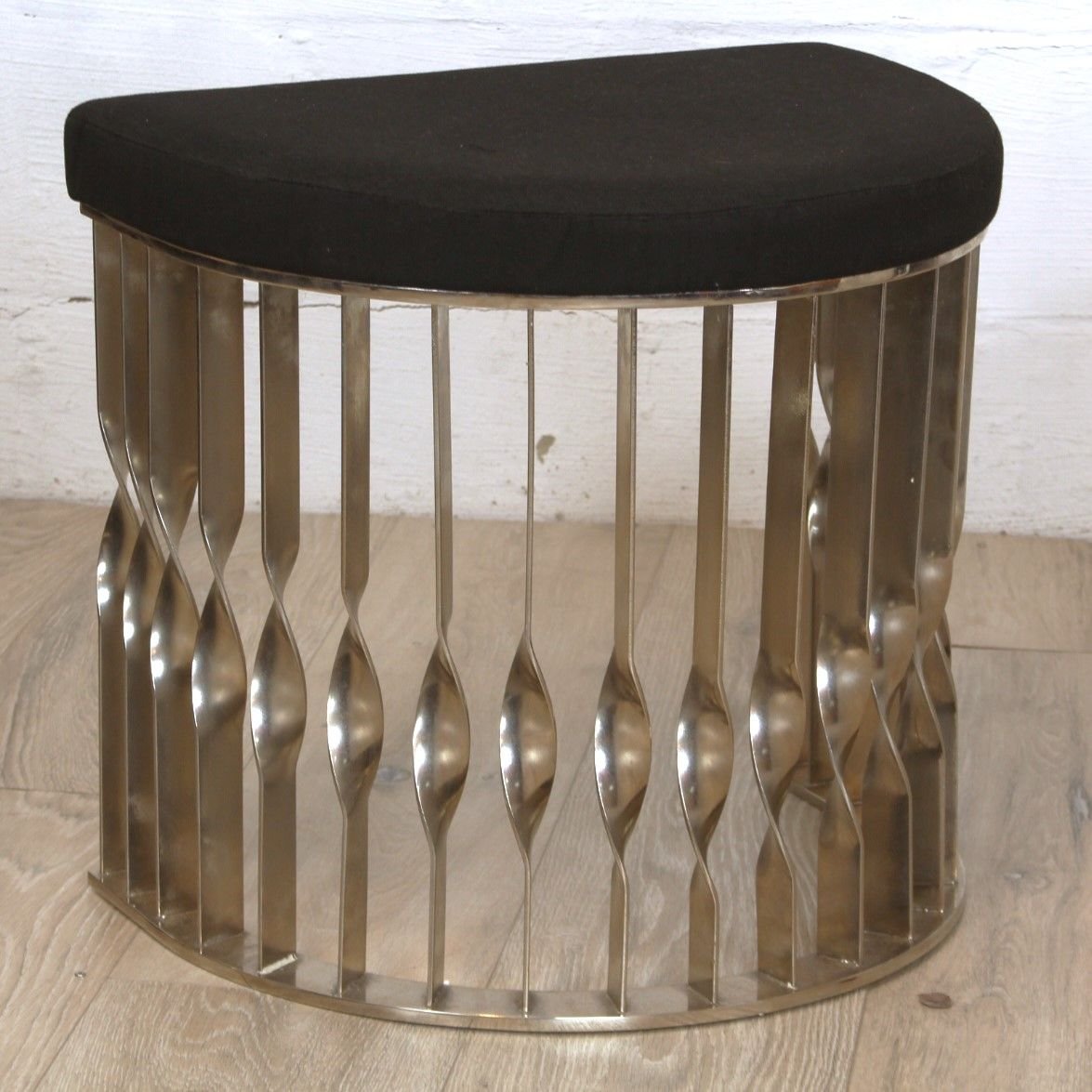 Mandy Vanity Half Moon Stool By Koket