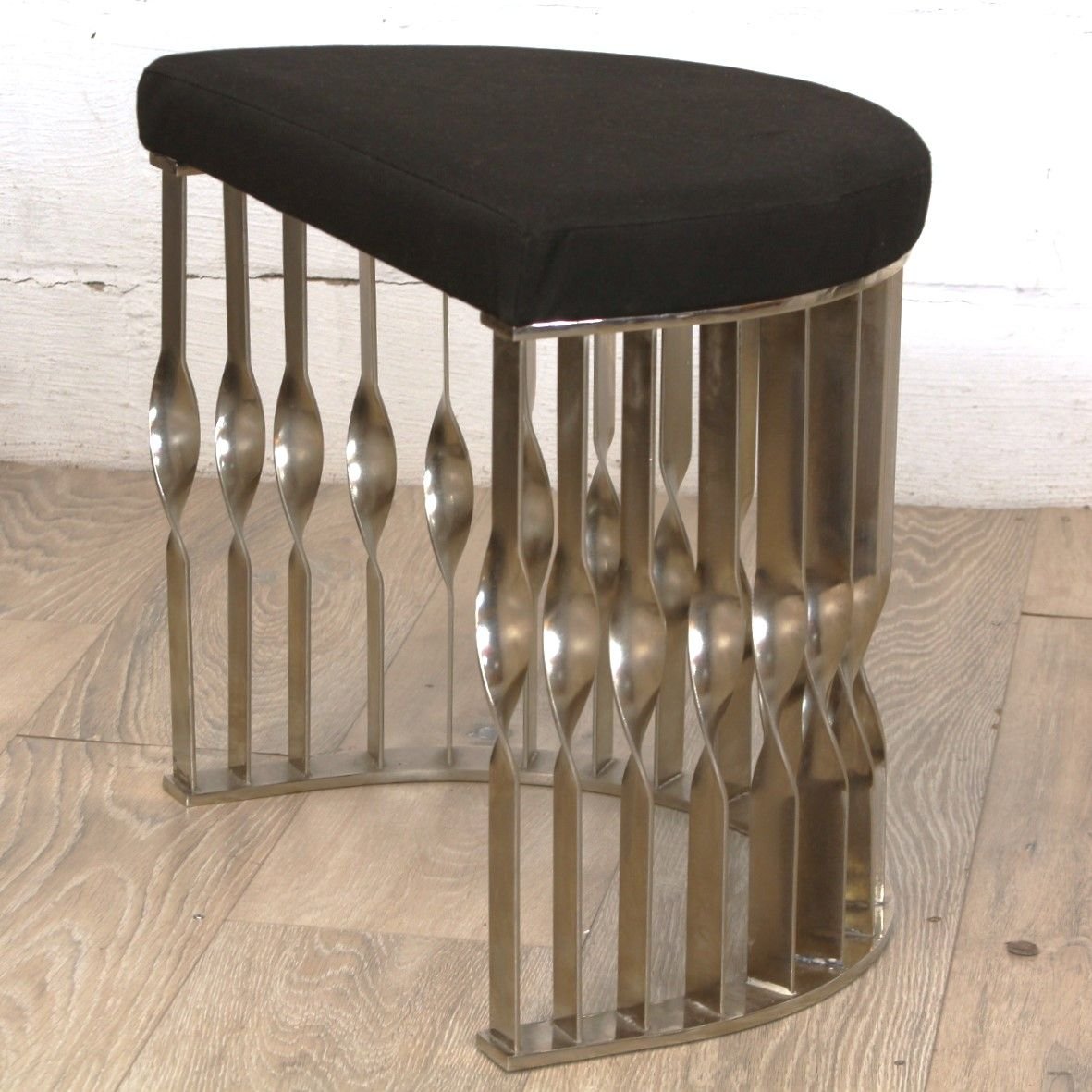 Mandy Vanity Half Moon Stool By Koket