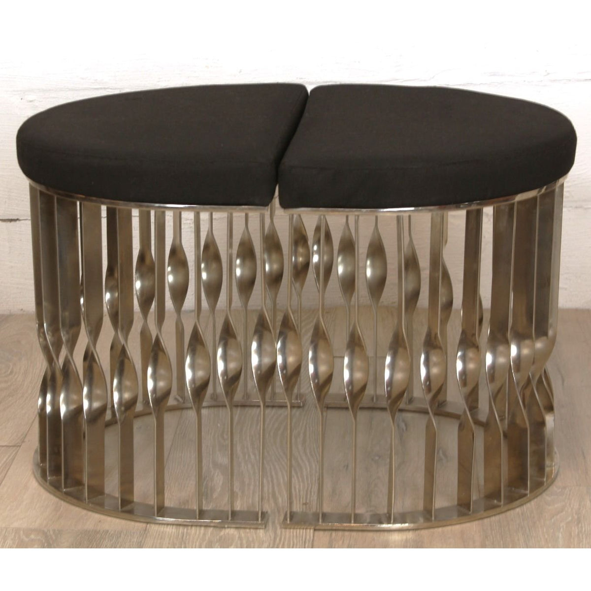 Mandy Vanity Half Moon Stool By Koket