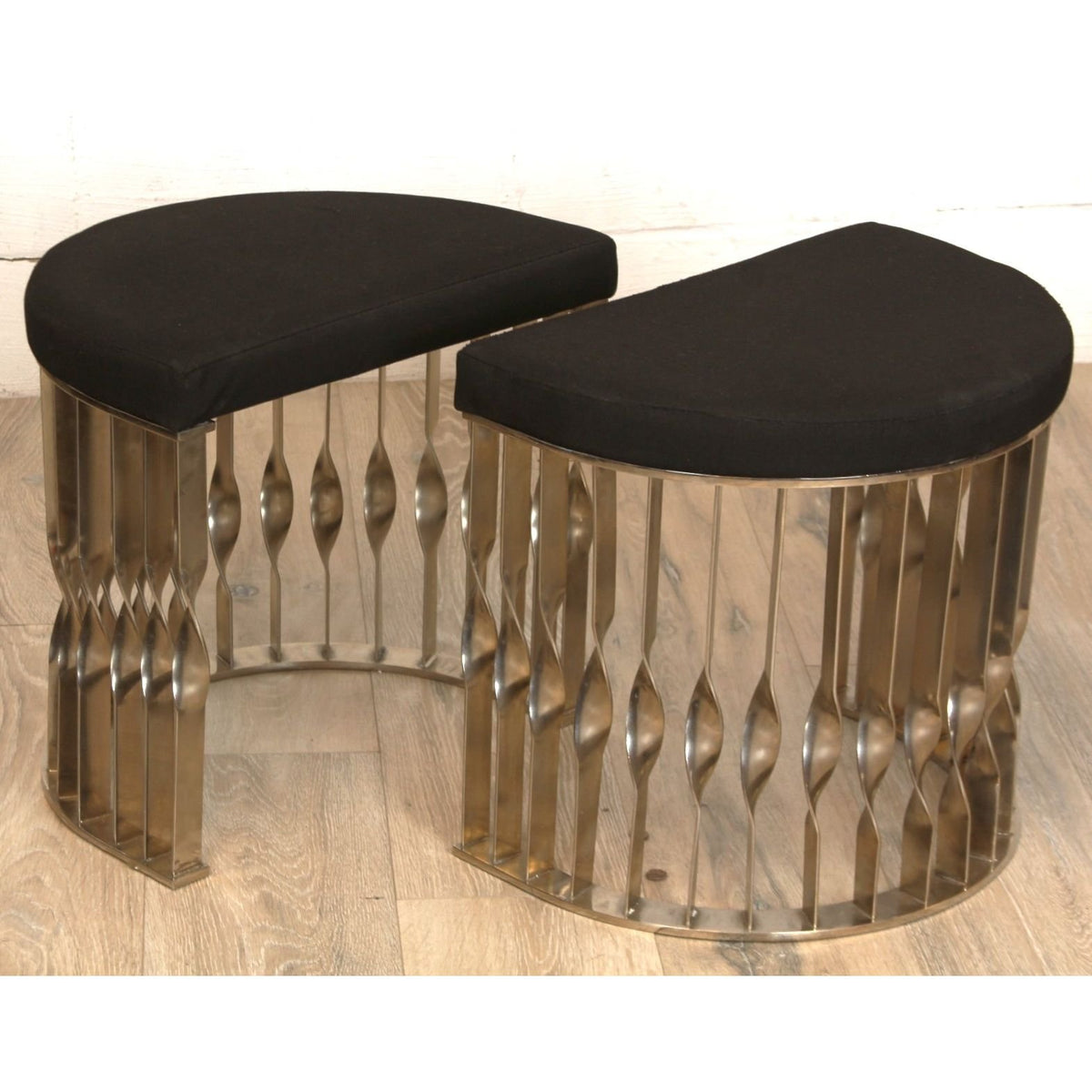 Mandy Vanity Half Moon Stool By Koket