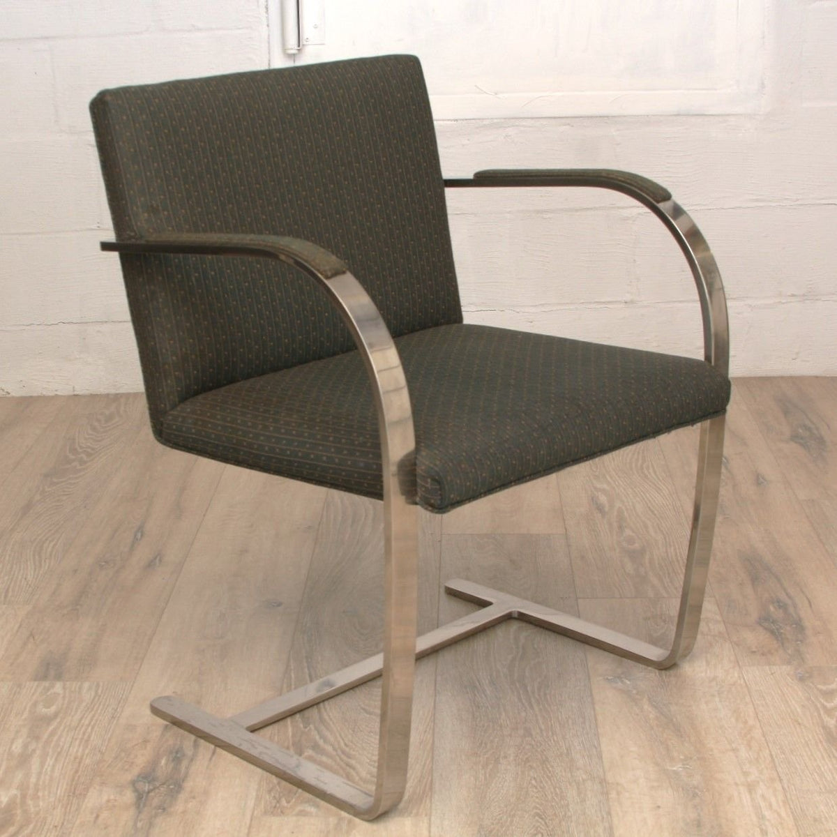 Pair of Vintage Mies Van Der Rohe Brno Flat Bar Chair