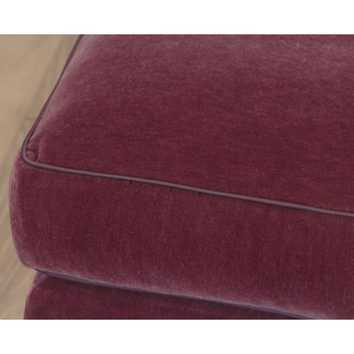 Rose Tarlow Melrose House Ottoman in the style of Émile-Jacques Ruhlmann