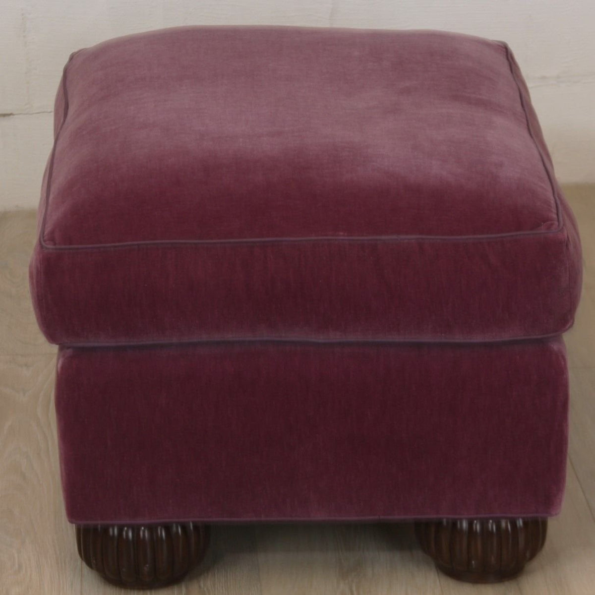 Rose Tarlow Melrose House Ottoman in the style of Émile-Jacques Ruhlmann