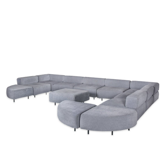 12-Piece Harvey Probber Cubo Sectional Sofa