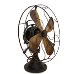 General Electric Oscillating Brass Blade Fan, C 1910