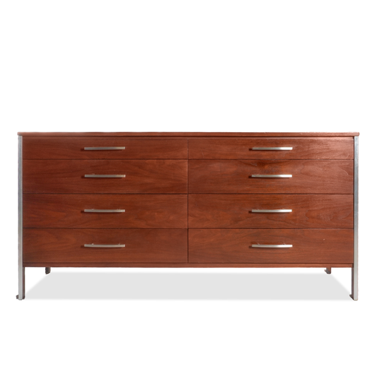 1960s Paul McCobb Walnut Dresser for Calvin
