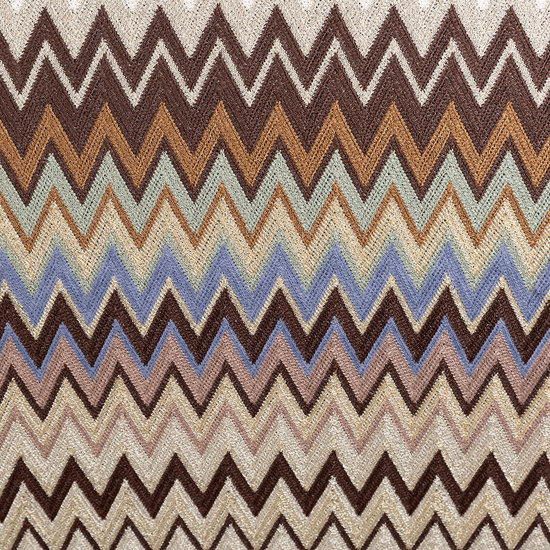 Virgola Multi-Color Zigzag Lounge Chair by Missoni Home
