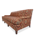 Jonas NY Upholsterer Monte Carlo Sofa with Bursa Suzani Fabric & Custom Pillows