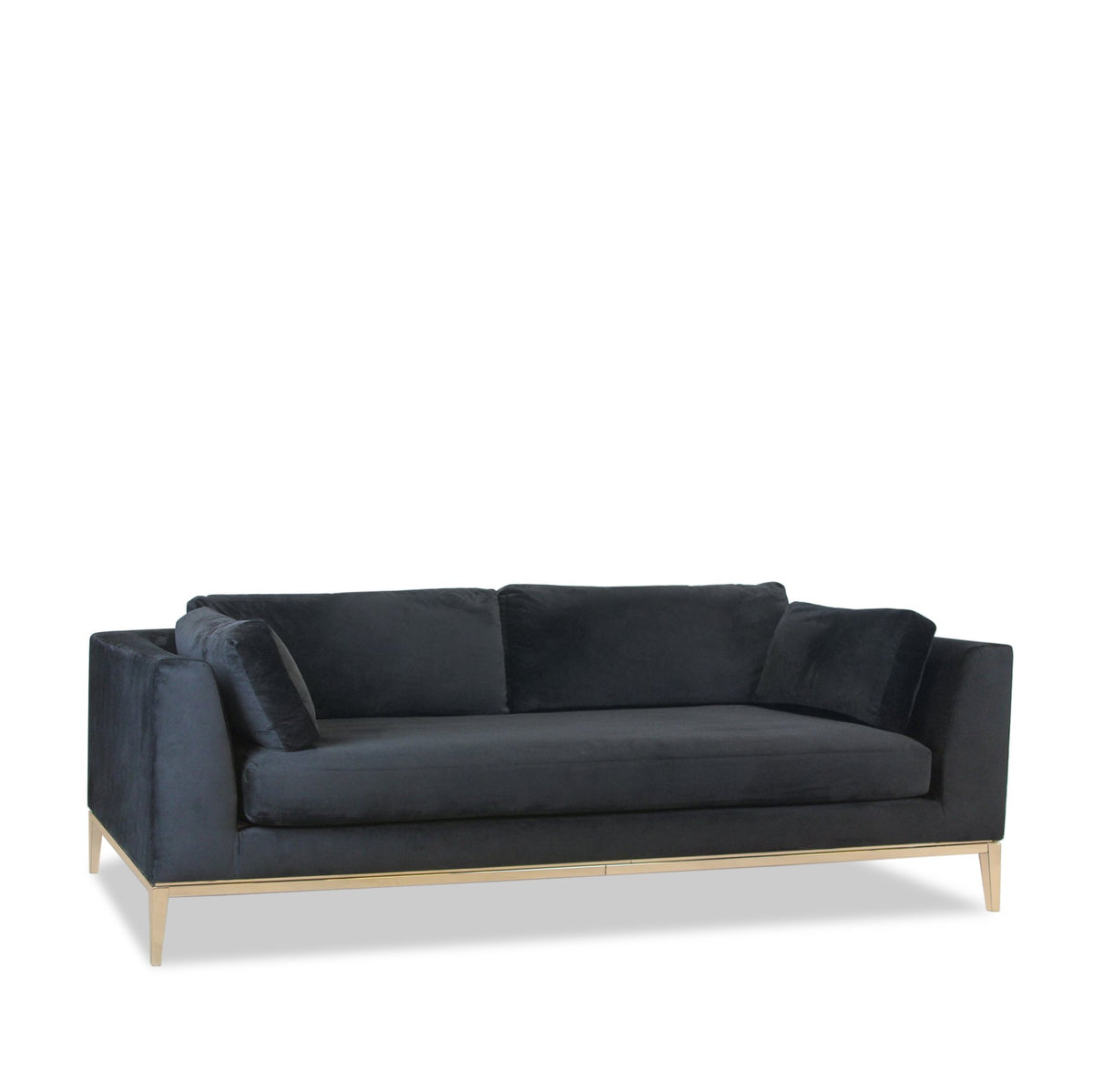 ABC Carpet and Home Modern Velvet Sofa (2 Available)