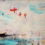 Alberto Sanchez Large Mixed Media Artwork