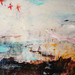 Alberto Sanchez Large Mixed Media Artwork