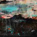 Alberto Sanchez Large Mixed Media Artwork