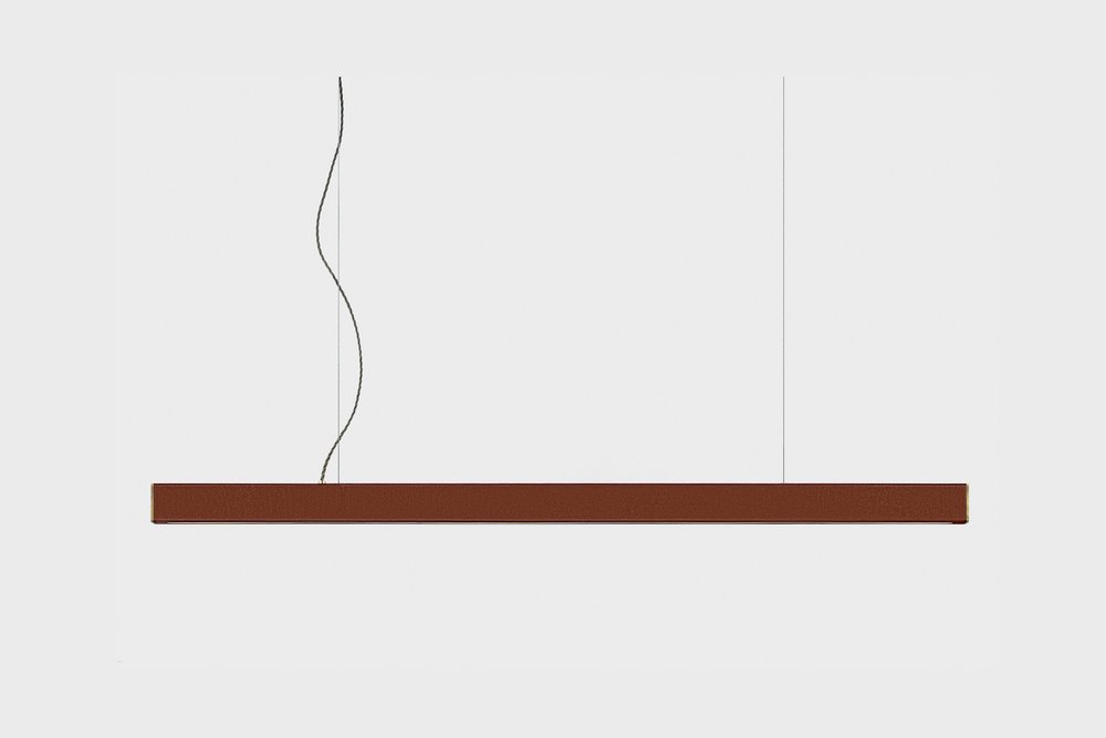 Alex Allen Studio 2x4 Leather Chandelier